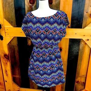 One Clothing mini dress with elastic waistband